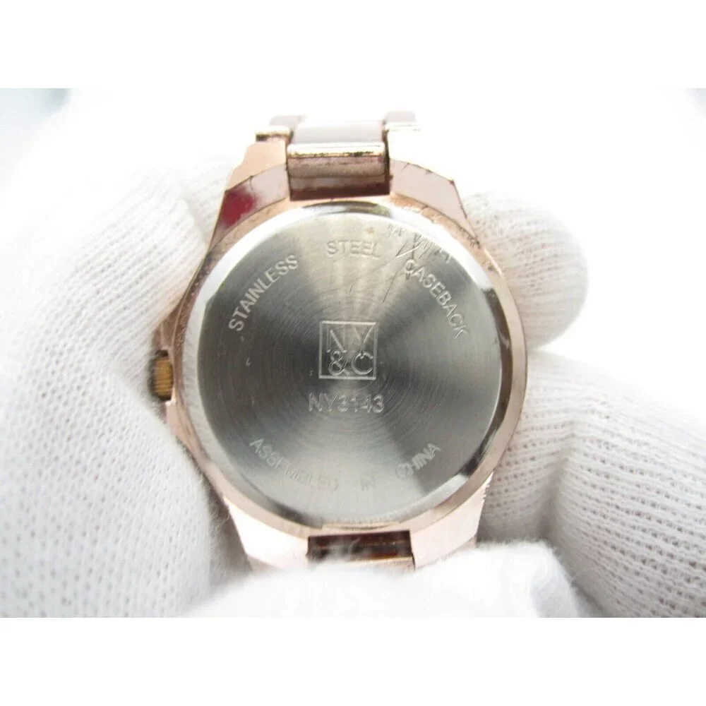 Women NY&C Quartz WR Analog 32mm Round Watch (H558) 